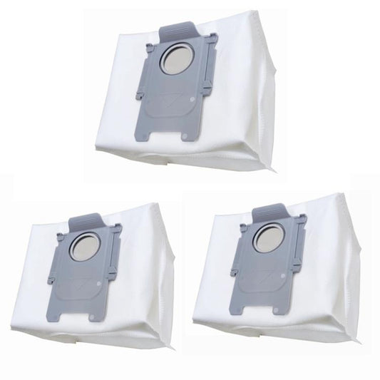 3pcs /Pack Dust Bag For Roborock G10S/S8+/S8 Pro Ultra/S7 MaxV Ultra/S7 Pro Ultra/Q7+/Q7 Max+/Q5 Max+/Q5