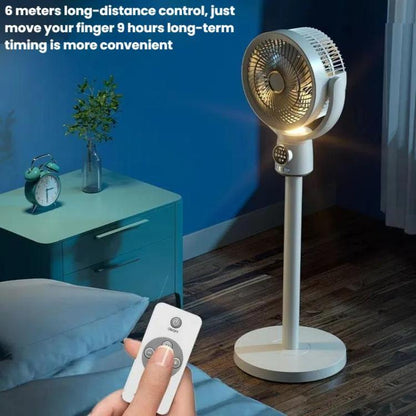 Air Circulation Fan Turbo Light Convection Standing Fan Remote Control Timer Floor Fan