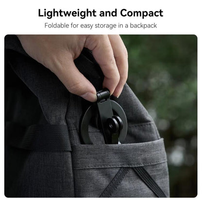 TELESIN Mobile Phone Magnetic Stand Two Claw Adapter Compatible with Chest Strap, Backpack Clip, Neck Mount