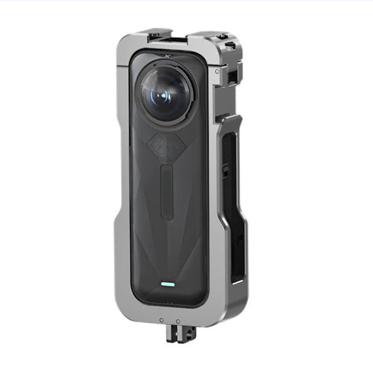 For Insta360 X5 HEPAIL AC-81 Metal Rabbit Cage Extended Protective Frame, AC-81