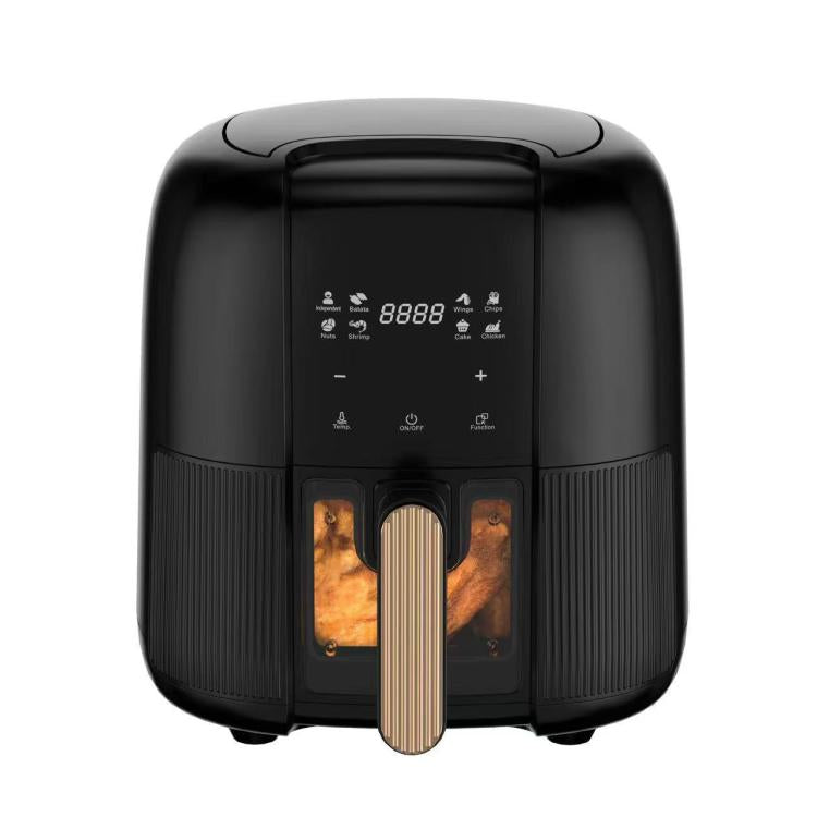 10L Large Capacity Air Fryer Multifunctional Electric Fryer French Fry Maker, EU Plug, Dual-control Mechanical Non-visible, Dual-control Mechanical Visible, Touch-control Visible