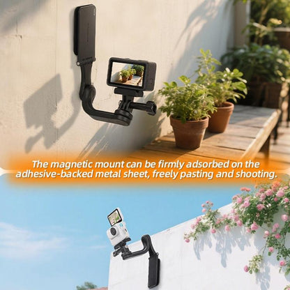 Sunnylife MJ996 Sports Camera Multi-Axis Rotating Magnetic Mount, MJ996