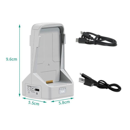 لشاحن البطارية الرأسي ثنائي الاتجاه لـ DJI Flip YX، نظام إدارة البطارية ثنائي الاتجاه، مؤشر LED رأسي ثنائي الاتجاه