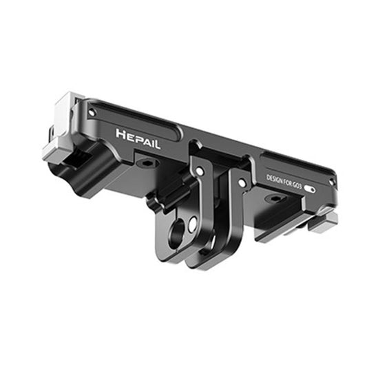 For Insta360 GO 3 / 3S HEPAIL AC-08 Aluminium Alloy Magnetic Quick Release Base, AC-08