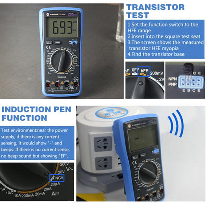 High-precision Digital Multimeter Portable Repair Meter With Burn Protection