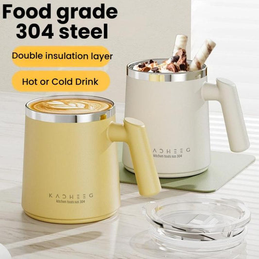 Kacheeg 430ml 304 Stainless Steel Vacuum Insulated Tumbler with Lid & Straw