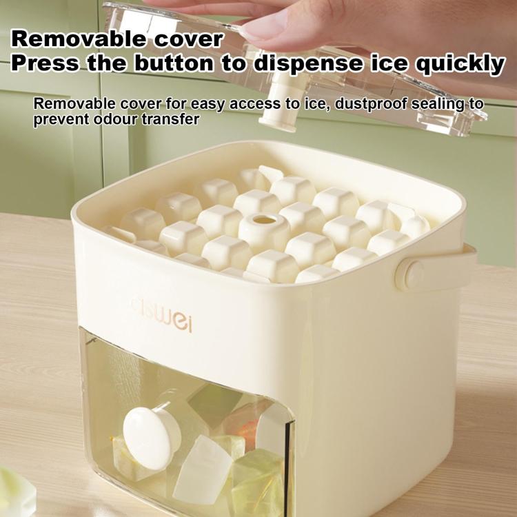 Kacheeg 2-In-1 Double Layer Ice Cube Tray With Storage Container Easy Push Release Mold