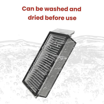 For Dreame X40 Enhanced Edition Robot Vacuum Replacement Parts, 1pair Roller Brush, Mop Pad, Filter, Water Tank Version Dust Bag, Ultra-thin Dust Bag, 2pcs /Pack Side Brush