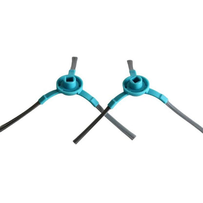 For Conga 4090/5090 Robot Vacuum Replacement Parts, 2pairs Side Brush, Main Brush, Plush Brush, 2pcs Filter, 2pcs Mop Pad