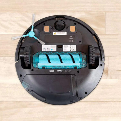 For Conga 4090/5090 Robot Vacuum Replacement Parts, 2pairs Side Brush, Main Brush, Plush Brush, 2pcs Filter, 2pcs Mop Pad