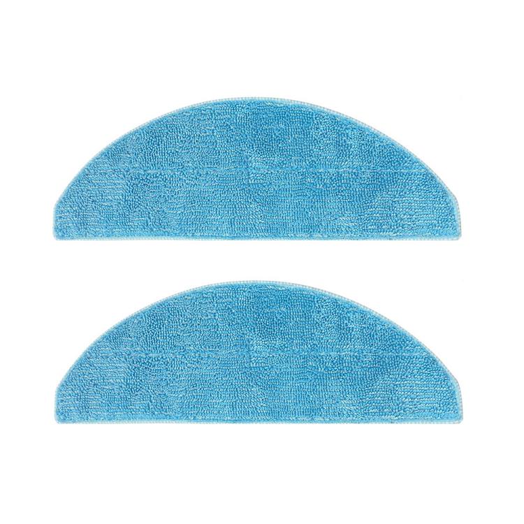 For Conga 7490 Robot Vacuum Replacement Parts, Main Brush, 2pcs Side Brush, 2pcs Mop Pad, 2pcs Dust Bag, 2pcs Filter