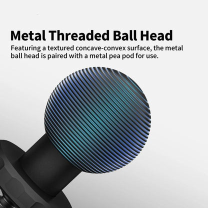 aMagisn Metal Arm Clamp Mount Adhesive Base with 1/4-inch Joint Ball For Insta360, DJI, GoPro Cameras, Adhesive Base