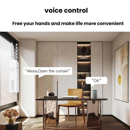 Remote Control Smart Motor Automatic Curtain Pull Cord, Bluetooth Motor, External WiFi Motor, Zigbee Motor, Built-in WiFi Motor