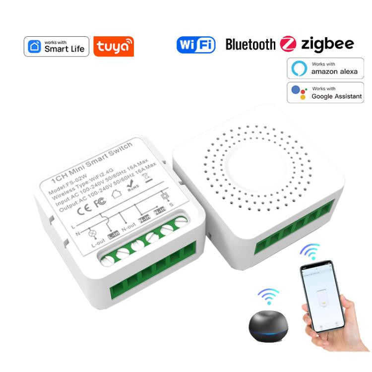 Smart Switch Voice Timer Switch For Amazon Alexa / Google Assistant, FS-02W 1CH WiFi 16A, FS-02W 1CH WiFi+Bluetooth 16A, FS-02HW 2CH WiFi+Bluetooth 16A, FS-02HW 2CH WiFi+Bluetooth 10A, FS-03W5 3CH WiFi+Bluetooth 10A, FS-04W5 4CH WiFi+Bluetooth 5A������...