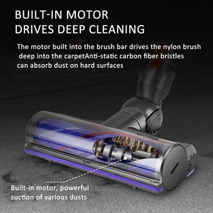 For Dyson V12 Slim / V10 Slim Vacuum Cleaner Soft Velvet Roller Direct Drive Brush Head