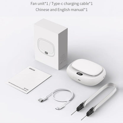 USB Outdoor High-power Bladeless Waist-hanging Portable Fan