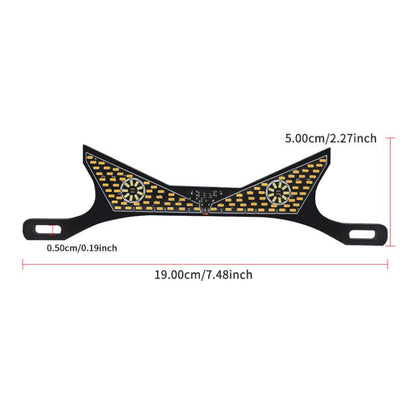 Motorcycle License Plate Screw Light Universal Decorative Accessory Headlight for Customization