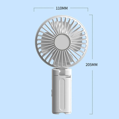 Folding Hanging Umbrella Fan USB Handheld Portable Umbrella Clip Fan Compact Desktop Fan