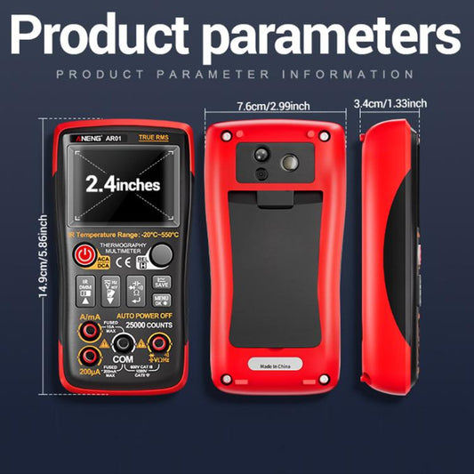ANENG 2 In 1 HD Infrared Thermal Imager Digital Multimeter