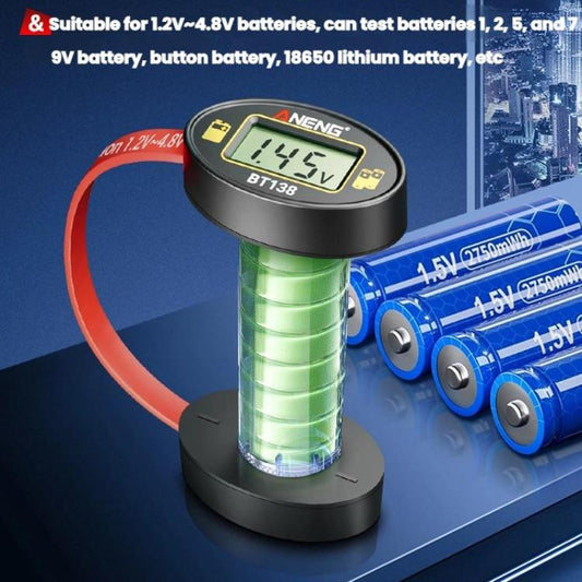 ANENG Portable Magnetic Battery Voltage Capacity Tester