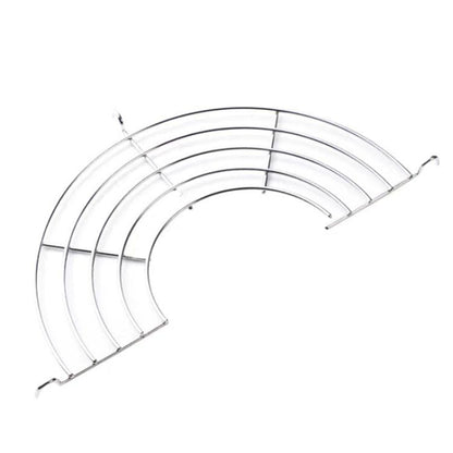 Stainless Steel Semi-circular Pot Edge Oil Drain Rack, 26cm Thickness 2.5mm, 32cm Thickness 2.5mm, 26cm Thickness 3.0mm, 32cm Thickness 3.0mm
