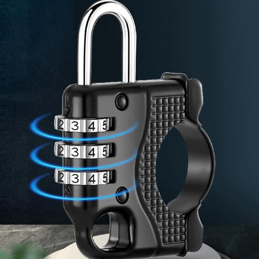Motorcycle Bicycle Multifunctional Safety Anti-theft Helmet Hook Lock