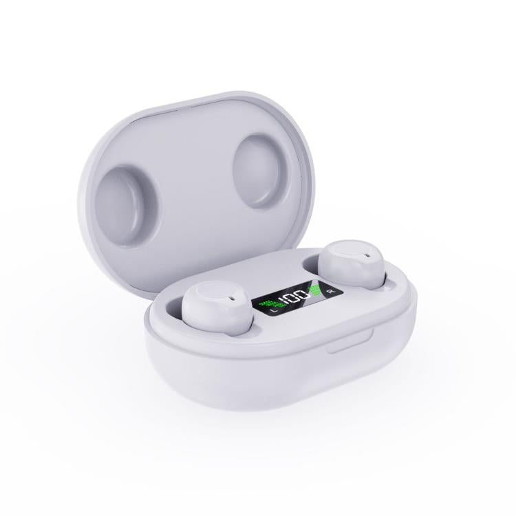 Wireless Invisible Hearing Aid With Digital Display Charging Case & Touch Control, Red Blue+White Case, Red Blue+Black Case, Skin Color+Black Case, Skin Color +White Case, Black+Black, White+White, White+Black Case
