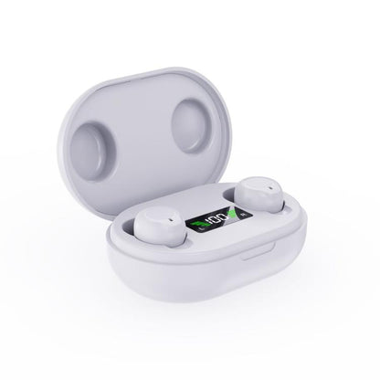 Wireless Invisible Hearing Aid With Digital Display Charging Case & Touch Control, Red Blue+White Case, Red Blue+Black Case, Skin Color+Black Case, Skin Color +White Case, Black+Black, White+White, White+Black Case