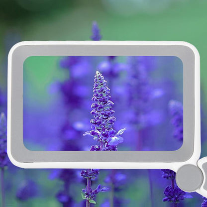 3.5X 12LED Folding Magnifying Glass Handheld Reading Glass With Charge Display