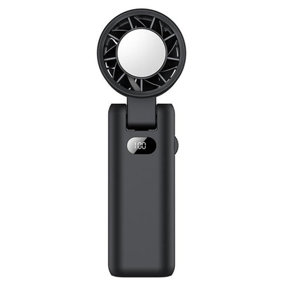 WT21 Handheld Cooling Fan Foldable Ice Pack Fan With Battery Level Display