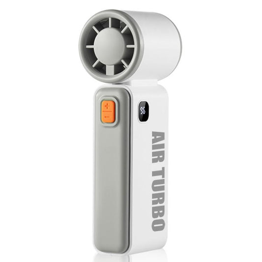 WH14 Handheld Digital Display Fan Outdoor Portable High Speed Fan