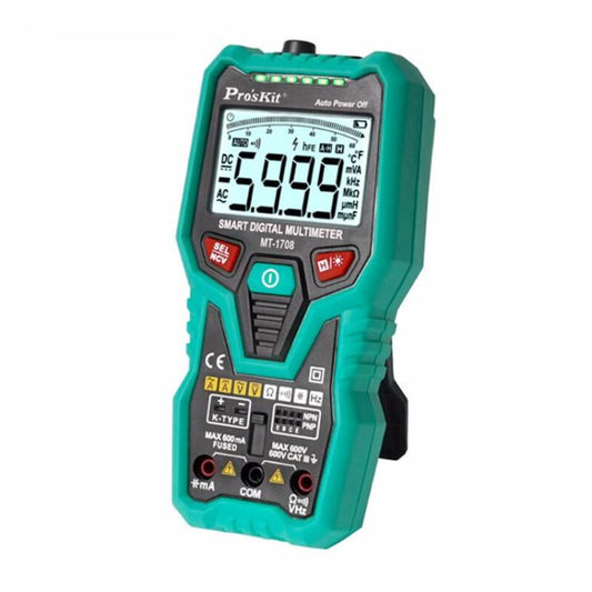 Multifunctional Burn-Proof 3 5/6 Intelligent Digital Multimeter Electrician Auto Ranging Universal Meter