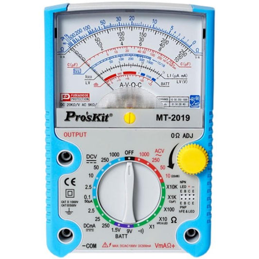 Analog Multimeter 24 Range Mechanical High Precision Universal Meter