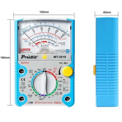 Analog Multimeter 24 Range Mechanical High Precision Universal Meter