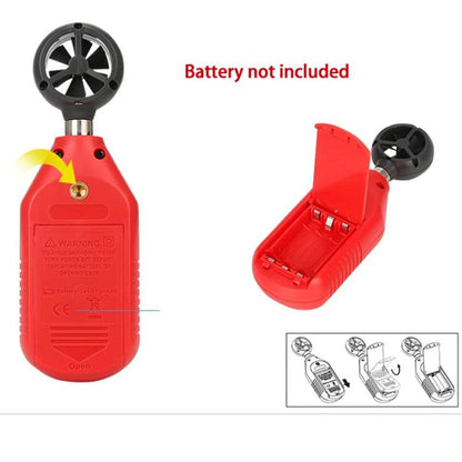 Digital Anemometer Wind Speed Meter 12-Level Dynamic Indicator