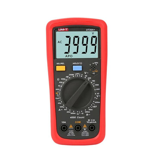 Digital Multimeter 1000V DC/750V AC Voltage, 10A Current Tester