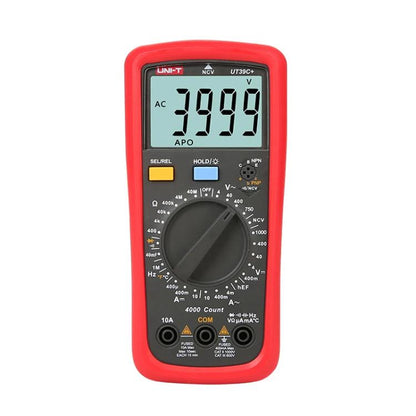 Digital Multimeter 1000V DC/750V AC Voltage, 10A Current Tester