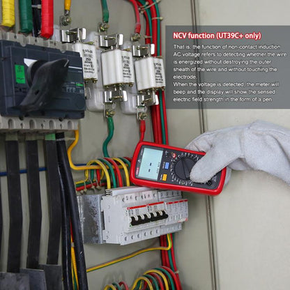 Digital Multimeter 1000V DC/750V AC Voltage, 10A Current Tester