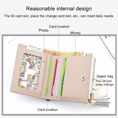 Lady Short Cross-Streaked Suzip Wallet