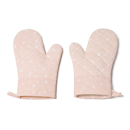 Kitchen Microwave Oven Thickened Silicone Heat-resistant Baking Special Insulation and Anti-scalding Gloves