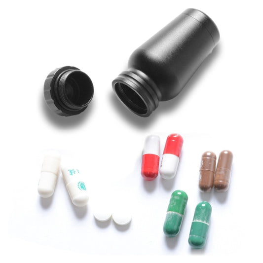 Aluminum Alloy Waterproof First Aid Pill Bottle
