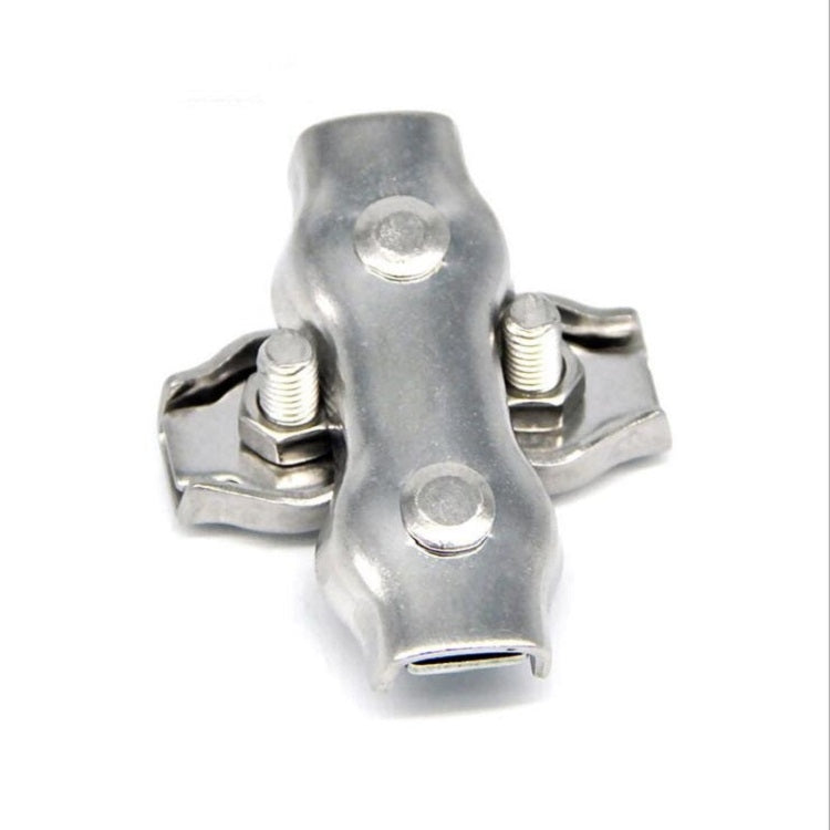 304 Stainless Steel Plate Single Clip Double Clamp Wire Rope Clamp, M2 Double Clip, M3 Double Clip, M4 Double Clip, M5 Double Clip, M6 Double Clip, M8 Double Clip, M10 Double Clip, M2 Single Clip, M10 Single Clip