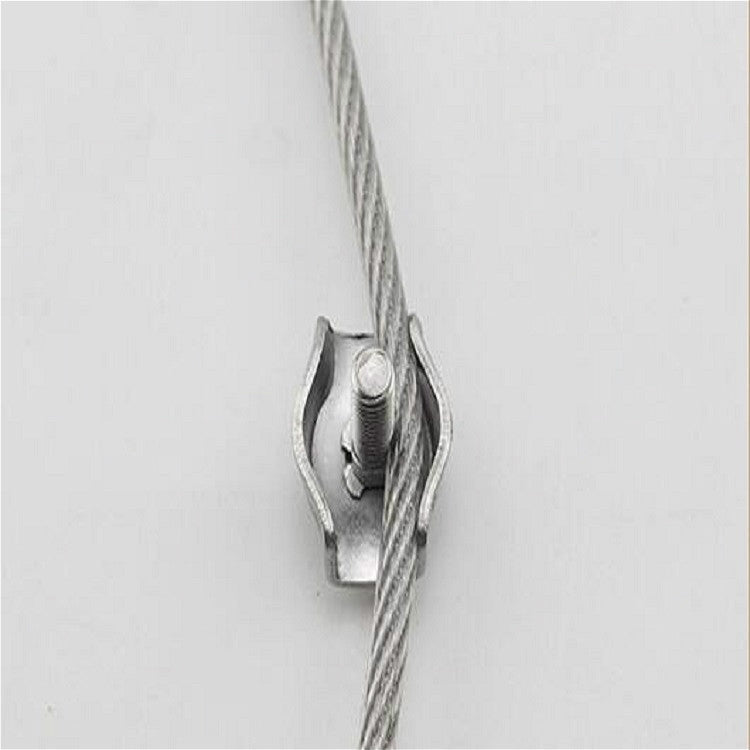304 Stainless Steel Plate Single Clip Double Clamp Wire Rope Clamp, M2 Double Clip, M3 Double Clip, M4 Double Clip, M5 Double Clip, M6 Double Clip, M8 Double Clip, M10 Double Clip, M2 Single Clip, M10 Single Clip