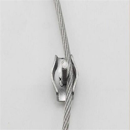 304 Stainless Steel Plate Single Clip Double Clamp Wire Rope Clamp, M2 Double Clip, M3 Double Clip, M4 Double Clip, M5 Double Clip, M6 Double Clip, M8 Double Clip, M10 Double Clip, M2 Single Clip, M10 Single Clip