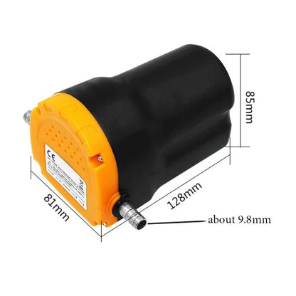 12V 60W Oil/crude oil Fluid Sump Extractor Scavenge Exchange Transfer Pump Suction Transfer Pump + Tubes for Auto Car Boat Mot, 12V