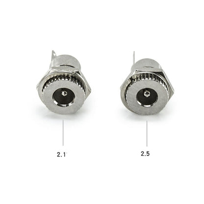 10 PCS DC099 Power Jack Socket Female Panel Mount Connector, 5.5x2.1, 5.5x2.5