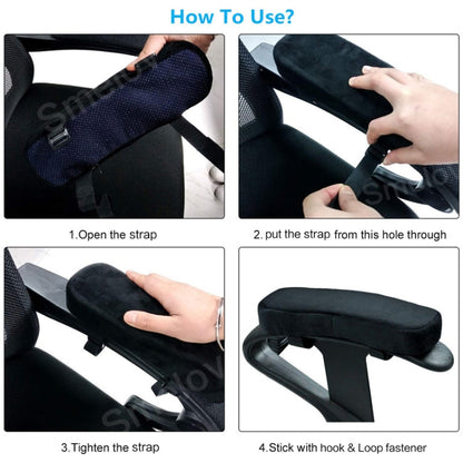 Chair Armrest Cushion Office Chair Pillow Pad Elbow Rest Cushion