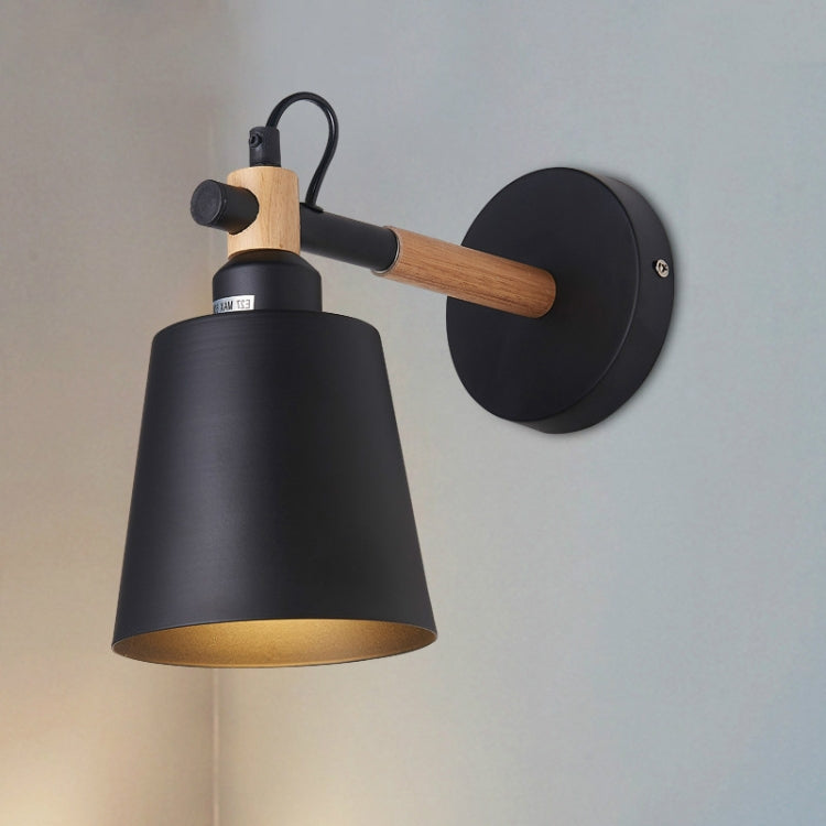Staircase Aisle Bedside Bedroom Wall Lamp Creative Simple Background Restaurant Oblique Barrel Light, AC 220V, White, Black, Green, Pink, Blue