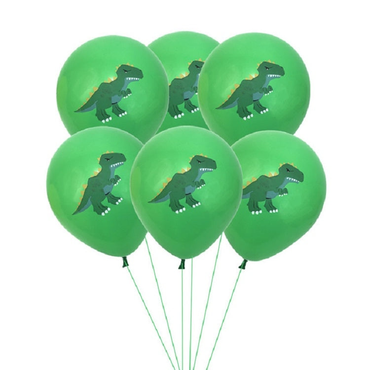 Dinosaur Theme Party Set Birthday Letter Pull Flag Aluminum Film Sequin Dinosaur Balloon Children Birthday Arrangement Decoration, Dinosaur Theme Party Set