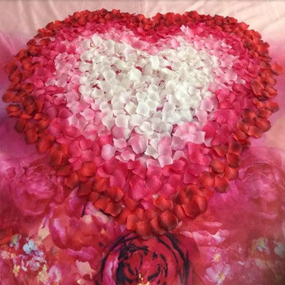 1000pcs / Pack Artificial Wedding Rose Petals Flowers Wedding Decorations, Red, Wine Red, Magenta, Purple Red, Light Pink, Cream White, White, Dark Purple, Light Purple, Wine Red + Dark, Violet, Yellow, Sunset Red, Dark Blue, Light Blue, Lake Blue�����...